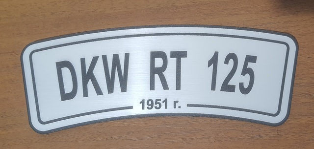 DKW RT 125 1951r.